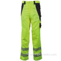 Hi Vis Orange Work Pants met reflecterende streep